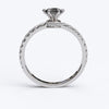 varitsa-jewellers - Solitaire Gold Engagement with 0.69ct Brilliant Cut Black Onyx - 01SG06O